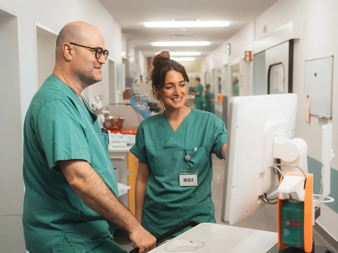 Anästhesie-Team des Marienstift mit Chefarzt Dr. Grein