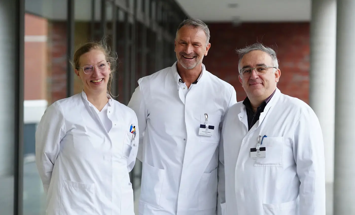 Das Team der Allgemein- & Viszeralchirurgie im Krankenhaus Marienstift in Braunschweig.