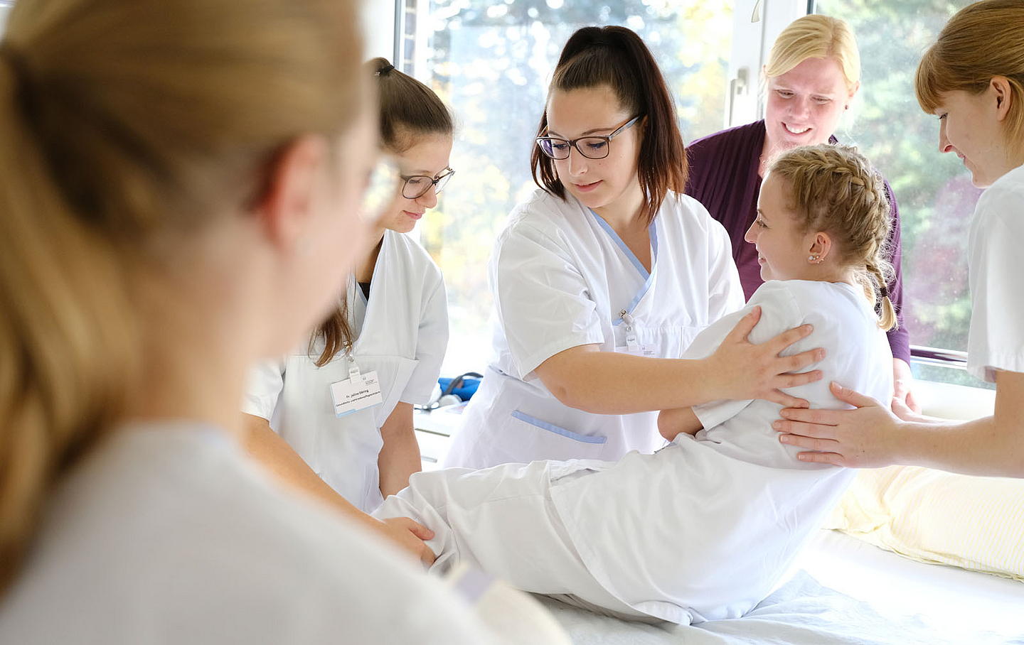 Praxisanleitung für Azubis im Krankenhaus Marienstift